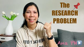 THE RESEARCH PROBLEM Meaning and Actual Sample [upl. by Vonnie312]