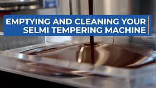 Cleaning your Selmi Tempering Machine [upl. by Yorztif]