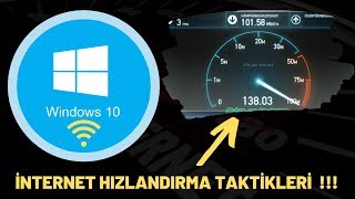 Programsız internet hızlandırmaWindows 10 2019 [upl. by Pestana]