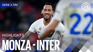 FIVE GOALS IN MONZA 🖐️  MONZA 15 INTER  HIGHLIGHTS  SERIE A 2324 ⚫🔵🇬🇧 [upl. by Maure]