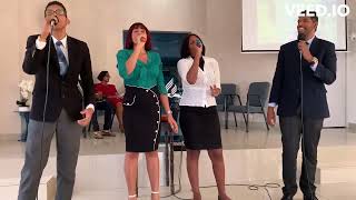 Canción Jerusalén en vivo  grupo harmony4 Iglesia adventista Gerizim musicacristiana elevation [upl. by Rica]