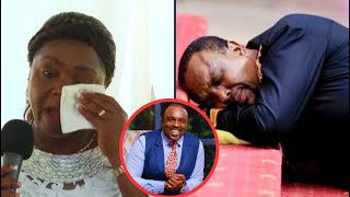 PASTOR DORCAS IN TEARS AS SHE EULOGIZES LATE BISHOP ALLAN KIUNA [upl. by Susana]