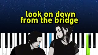 Mazzy Star  Look On Down From The Bridge Piano tutorial [upl. by Otrebcire]