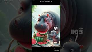 รู้หรือไม่ ทำไมหมูเด้งเป็นลม fun animals cute [upl. by Ruford]