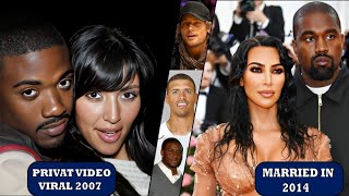 Kim Kardashian  All Boyfriends From 2000  Present kimkardashian datinghistory [upl. by Oribel]