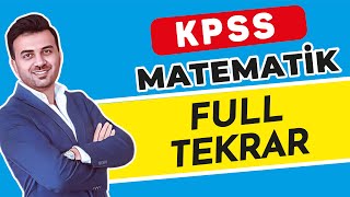 KPSS MATEMATİK FULL TEKRAR  ŞENOL HOCA [upl. by Hemphill570]