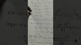 Expand log x in power of x1  linear algebra and calculus  study spot [upl. by Enelrac]