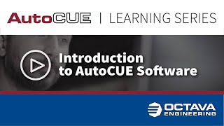 Introduction to AutoCUE Software [upl. by Oralla718]