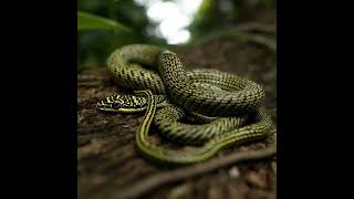 इतना खतरनाक सांप के उड़ता भी है  Flying Snake  Chrysopelea Snake  shorts facts snake [upl. by Nagy]