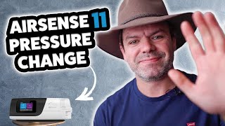 How To Adjust Pressure Levels amp Change Settings On ResMed AirSense11👨🏻‍🏫 [upl. by Fraya]