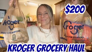 KROGER GROCERY HAUL [upl. by Wobniar290]