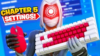 BEST Chapter 5 PC Keyboard amp Mouse Settings Sensitivity  Keybinds In Fortnite [upl. by Lebasile]