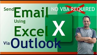 Sending Email With Excel exceltutorial exceltips outlook sendemail exceltricks excelformula [upl. by Hawley553]