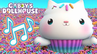 Cakey Cat  Cat of the Day Song  GABBYS DOLLHOUSE  NETFLIX [upl. by Llerrot]