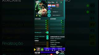 Ficha 106 CA Gullit duplo impeto efootball packopening gullit futbol viralvideo [upl. by Schriever538]