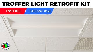 LED Troffer Light Retrofit Kits [upl. by Olathe345]