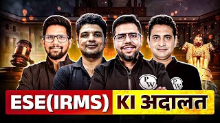 ESE IRMS की Adalat  सवाल Selection का 🔥🔥 [upl. by Hirsch552]