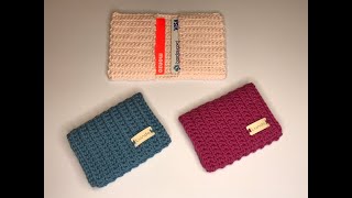 How to Crochet a Card Holder Wallet Easy Pattern Beginner Friendly [upl. by Boesch]