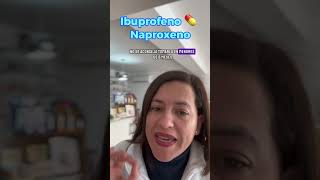 diferencias entre ibuprofeno y naproxeno curiosidades salud farmacia [upl. by Eadahs]