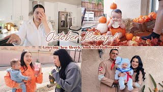 Coping with Grief New Merch Noah’s 1st Halloween  OCTOBER RECAP [upl. by Ecinehs357]