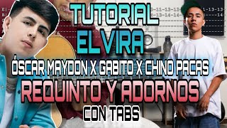 Elvira  Oscar Maydon x Chino Pacas x Gabito Ballesteros  REQUINTO Y ADORNOS  TUTORIAL [upl. by Burnight]