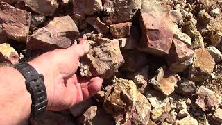 We Discovered A Deposit Of LavenderReddish Chert Near The Intrusion At The Worthington Diamond Mine [upl. by Nahs]