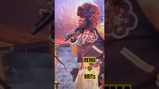 REMA’s BRITs performance of hit song ‘CALM DOWN’ [upl. by Sug]