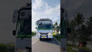 Vocal  horn കൂടെ ആയപ്പോ ആഹാ അന്തസ്സ് 🤩🤍 kerala touristbus entry bootham song stickering trend [upl. by Shear]