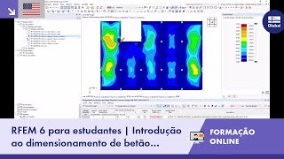 EN RFEM 6 para estudantes  Introdução ao dimensionamento de betão armado  08 de maio de 2024 [upl. by Anne-Corinne]