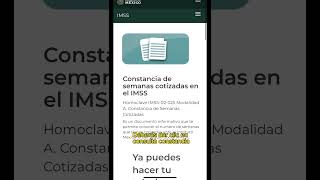 Consulta tus semanas cotizadas en el imss [upl. by Enylecoj138]