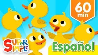 Cinco Patitos Y Más Canciones Infantiles  Música Para Niños [upl. by Innes]