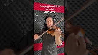 Creeping Death Solo Violin Cover violin violincover metallica violinst violinista [upl. by Arim]