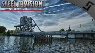 Pegasus Bridge Counterattack German Campaign Mission 2  Steel Division Normandy 44  Beta Gameplay [upl. by Neraa735]