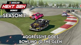 Aggressive Goes Bowling  The Glen  NextGen Season 7  Race 18  Watkins Glen [upl. by Ahselaf]