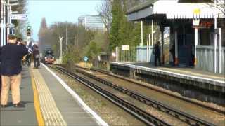 3404635028 amp 60007 Thursday 4thMarch 2014 Engine Movement [upl. by Bergh]