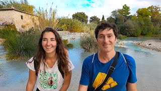 Ancient Thermal Pools New Treasures  Saturnia hot springs [upl. by Airak691]