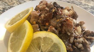 Sisig kapampangan [upl. by Nare]