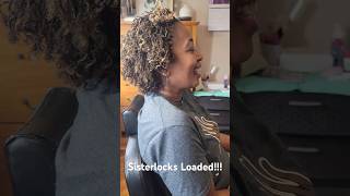 Sisterlocks Journey Loading sisterlocks microlocks locsjourney sisterlockjourney [upl. by Aikit339]