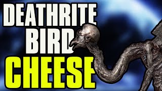 How To Cheese Death Rite Bird In Elden Ring FAST amp EASY Quick Level Up amp OP Early Weapon [upl. by Attwood]