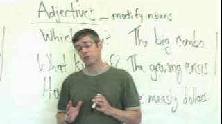 3 English Grammar What Adjectives Are English Grammar Lesson [upl. by Player859]