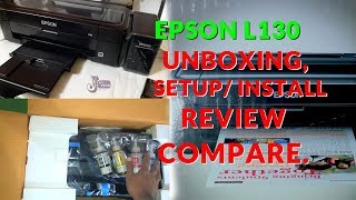 Cheap amp Best Printer Epson L130 InkTank Unboxing and Review Hindi [upl. by Stutzman]