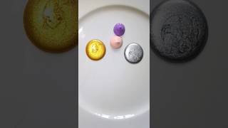 Colour mixing video💗💛💜🤍making metallic colour 🎨 youtubeshorts colourmixing colourmixingtutorials [upl. by Yaral]