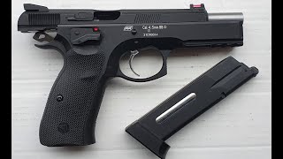 CZ Shadow SP01  45 m C02 BB gun from ASG [upl. by Anekahs]