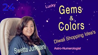 Numerology Lucky Colors amp Gems [upl. by Llertnom]