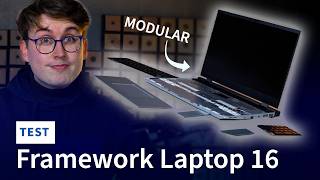 Ein wirklich modularer Laptop  Framework Laptop 16 im Test [upl. by Suertemed]