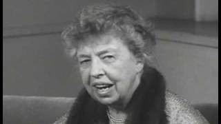 Eleanor Roosevelt Human Rights Speech [upl. by Kristofer894]