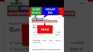 Akbank IBAN Sorgulama  Hesap No Öğrenme  Şube Kodu Bulma  Akbank Direkt [upl. by Atinaw491]