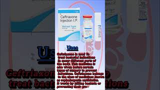 Ceftriaxone Injection  Ceftriaxone Injection Uses shortvideo ceftriaxone viralshorts 2024 [upl. by Glynda13]