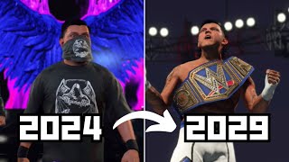 I Booked the Next 5 Years of Dominik Mysterios WWE Career WWE 2K [upl. by Amaris459]