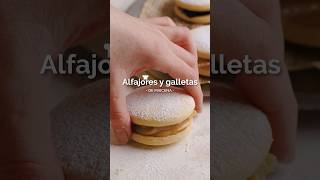 Receta Alfajores y Galletas de Maicena  Gourmet GourmetChile Recetas Reposteria Galletas [upl. by Naid380]